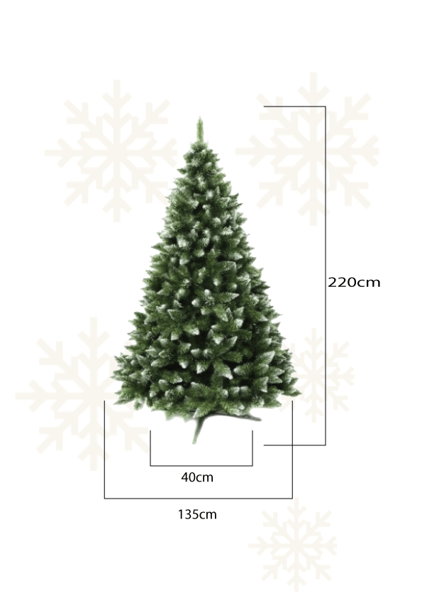 Vianočný-stromček-Jedľa-220cm-Luxury-Diamond